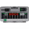 Set de vasos BOSCH PRO Impact, Socket 1/2", con adaptador, estándar, 7 unidades