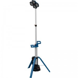 Torre de iluminación a batería PRO HEAVY DUTY BOSCH GLT 18V-5000 con trípode 2,2 metros
