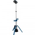 Torre de iluminación a batería PRO HEAVY DUTY BOSCH GLT 18V-5000 con trípode 2,2 metros