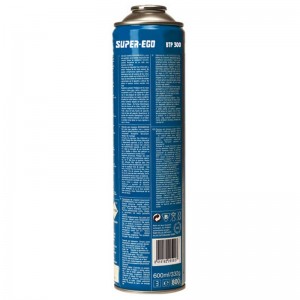 Botella mutigas desechable SUPER-EGO BTP300 butano/propano- SEH020300