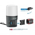 Lámpara LED SCANGRIP AREA 6 CONNECT batería 18V 6.000 lúmenes IP54 - 03.6108C
