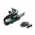 Sierra de cadena a batería BOSCH UniversalChain 18 + 1 x 2.5 Ah + cargador - 06008B8000