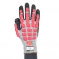 Guante mecánico y térmico calor TOMÁS BODERO con protección al corte y golpes - 490RMF IMPACT