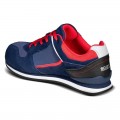 Zapato de seguridad SPARCO GYMKHANA REDBULL ESD S3S SR HRO, azul marino/rojo