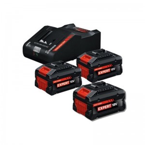 Power set con 3 baterías 8,0 Ah BOSCH EXPERT EXBA18V-80 + cargador EXAL18V-160 - 0615V0005R