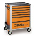 Carro de herramientas con ruedas BETA C24S/7 con 7 cajones