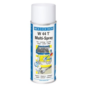 Aceite lubricante multifuncional WEICON W 44 T® Multi-Spray con efecto múltiple, 400ml
