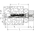 Bolsa de tacos FISCHER DUOTEC 10, 10 x 50 mm, 10 uds