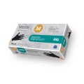 Guante desechable de nitrilo GENTLE TOUCH HQ 7.0 gr NEGRO, sin polvo (caja 100 unidades)