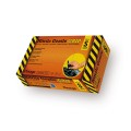 Guante desechable de nitrilo GENTLE GRIP 8.5 gr NARANJA diamantado, sin polvo (caja 50 unidades)