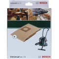 Filtro bolsa de papel para aspirador BOSCH UniversalVac 15 - 2609256F32 (5 uds)