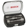 Juego de 6 llaves de vaso BOSCH long LIFE, 6-7-8-10-12-13 mm - 2608551079