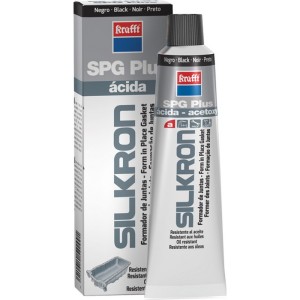 Silicona KRAFFT SILKRON SPG PLUS negro 75 ml - 54299