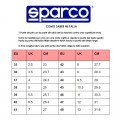 Zapato de seguridad SPARCO PRACTICE S1P Negro y rojo - 7517