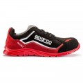 Zapato de seguridad SPARCO NITRO MARCUS S3 Negro-Rojo - 07522RSNR