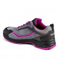 Zapato de seguridad SPARCO INDY DANICA ESD S3S SR FO LG, gris/fucsia