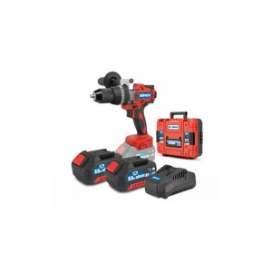 Taladro Percutor Atornillador a Batería SINEX 18V 80Nm Brushless + 2x5.0Ah + Maleta