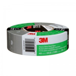 3M™ Cinta Americana Extrafuerte DT11, Plata, 48 mm x 55 m, 0.28 mm - 7100158346