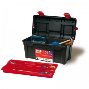 Caja Herramientas Vacía TAYG 58cm 33l mod.34 - Asa Seguridad