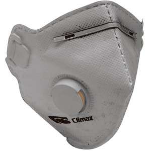 Mascarilla autofiltrante desechable CLIMAX 1720-C FFP2 NR D con válvula