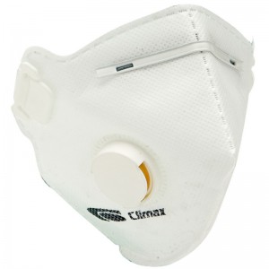 Mascarilla autofiltrante desechable CLIMAX 1730 FFP3 NR D con válvula