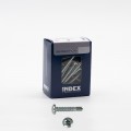 Minicaja tornillo broca INDEX DIN 7504-N cabeza alomada cincado PH - VABR