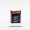 Minicaja tornillo tirafondo INDEX TP-PO, cabeza avellanada bicromatado PZ - VTPPO