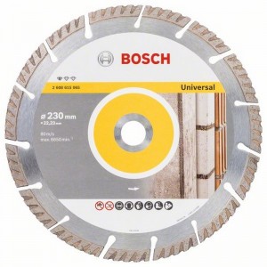 Disco de corte de diamante BOSCH Standard for Universal 230x22,23 230x22 - 2608615065