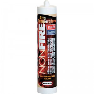 Silicona KRAFFT NONFIRE alta temperatura 300 ml - 54053