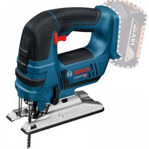 Sierra de Calar a Batería BOSCH GST 18V-LI + Maleta