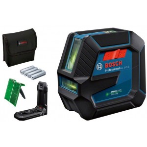 Nivel Láser BOSCH de Líneas Verdes GLL 2-15 G con soporte - 0601063W00