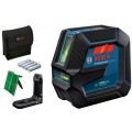 Nivel Láser BOSCH de Líneas Verdes GLL 2-15 G con soporte - 0601063W00