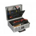 Maletín Herramientas Profesional KITTHER Aluminio 46cm 22l - Asa Telescópica