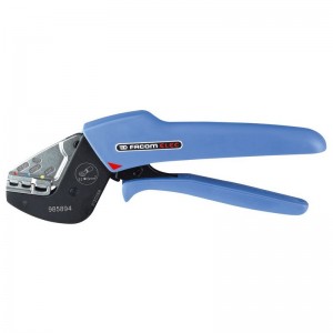 Alicate de engatillar FACOM de mantenimiento para terminales preaislados, 230 mm - 985894