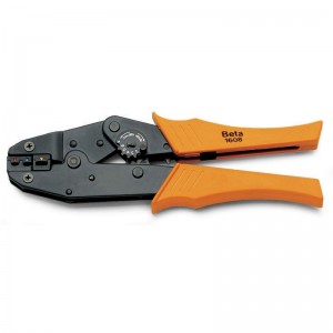 Alicate BETA para terminales preaislados, con regulador de presión, 230mm, 0,5-6mm² - 1608