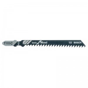 Hoja de sierra de calar BOSCH T 111 C Basic para madera - 2608630033