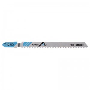 Hoja de sierra de calar BOSCH T 127 D Special para aluminio - 2608631017