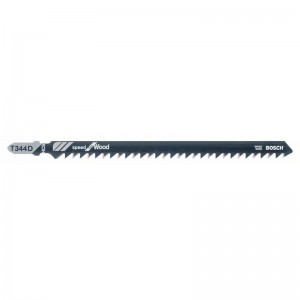 Hoja de sierra de calar BOSCH T 344 D Speed para madera - 2608633A34
