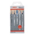 Juego de 15 hojas de sierra de calar BOSCH multimaterial 14+1 - 2607011438