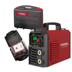 Equipo soldadura para electrodos inverter BESTER BY LINCOLN ELECTRIC 210-ND con maleta y pantalla - B18258-1-P