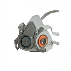 Media máscara 3M 6200 reutilizable de 2 filtros, talla M/L