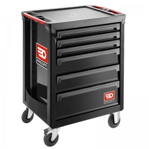 Carro Herramientas FACOM ROLL M3 Negro - 6 Cajones x 15 Módulos