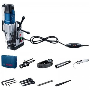 Taladro Magnético BOSCH GBM 50-2 1200W Profesional + Maleta