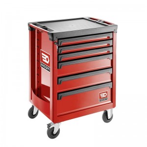 Carro Herramientas FACOM ROLL M3 Rojo - 6 Cajones x 15 Módulos
