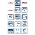 Pack 2 Baterías BOSCH ProCore 18V 8.0Ah + Cargador BOSCH GAL 18V-160