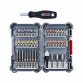 Juego mixto de puntas de atornillar y vasos profesional BOSCH ExtraHard Pick and Click, 45 piezas - 2607017692