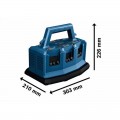 Cargador Batería BOSCH GAL 18V6-80 18V 8.0Ah - Carga Múltiple x6