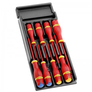 Módulo 8 destornilladores FACOM PROTWIST® aislados 1.000 Voltios - MOD.AT1VE