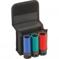 Juego de 3 llaves de vaso BOSCH Impact Control, 1/2", 17/19/21 mm, longitud 85 mm - 2608551102