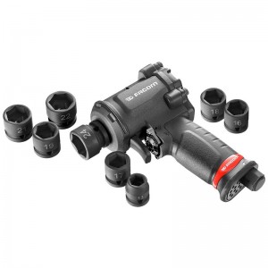 Llave de Impacto Neumática FACOM 860NM 1/2" 860Nm + Juego de Vasos